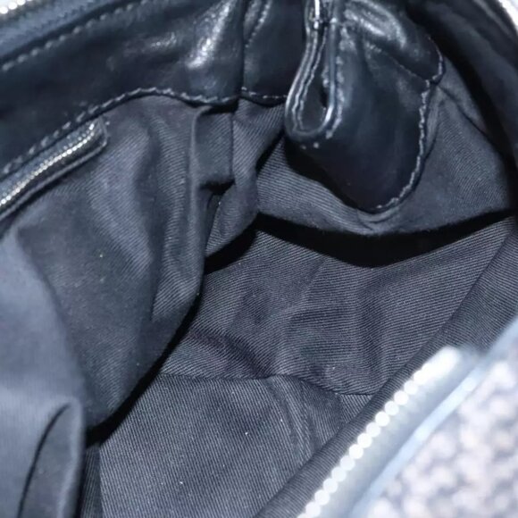 Chloe Paddington Hand Bag Canvas Gray Silver Auth - Picture 6 of 12